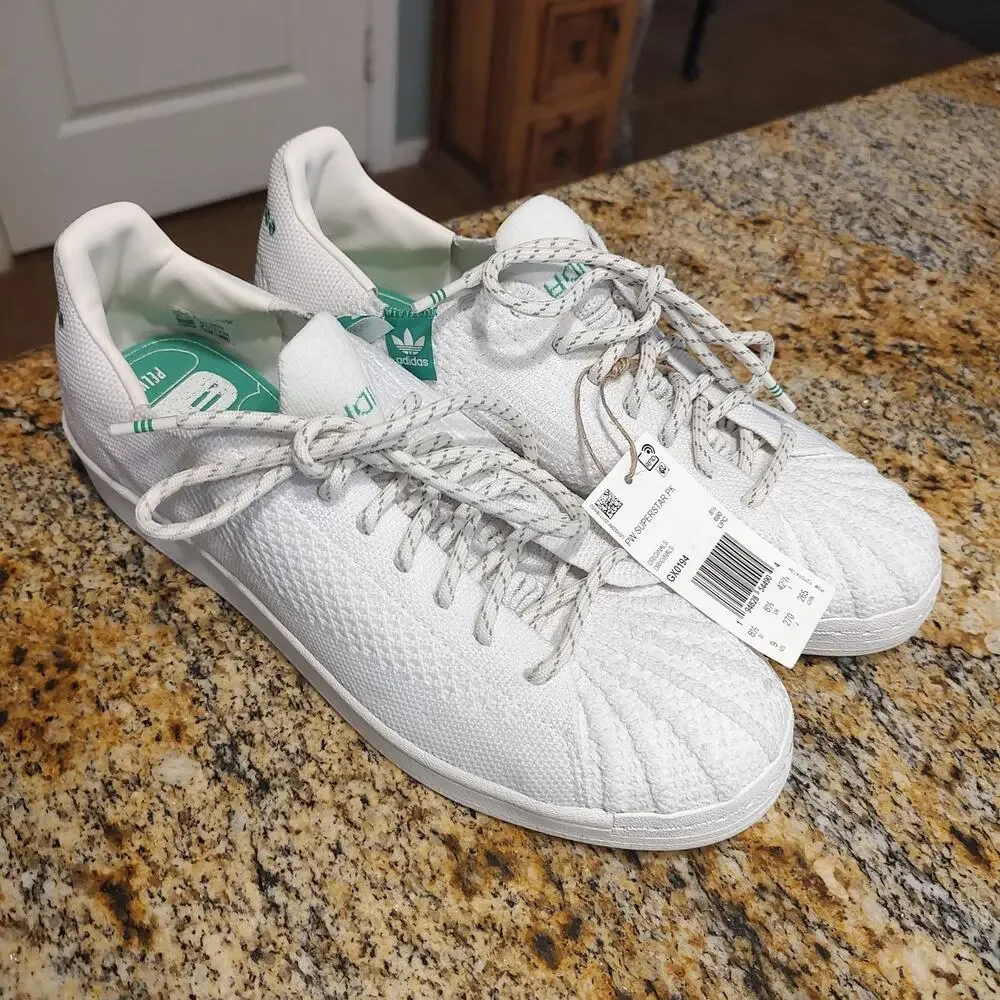 Adidas PH Superstar PK Shoes GX0194 Size 9 New Pharrell Williams Sneakers